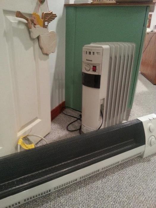 Honeywell and Holmes space heaters