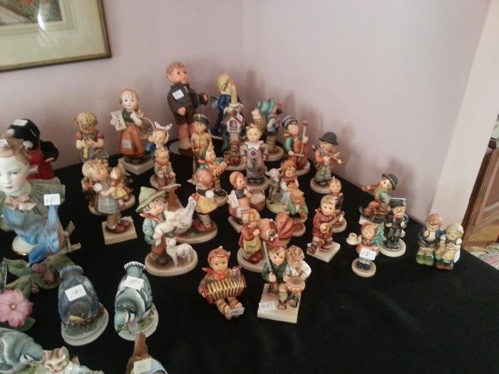 Large Hummel collection. Several different markers, some first markers