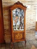 Antique French curio cabinet