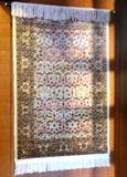 Silk oriental rug
