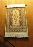 Turkish silk rug