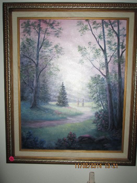 ARTIST SIGNED OIL ON CANVAS