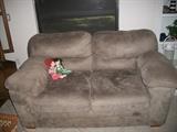 MICRO FIBER LOVE SEAT  SOFA