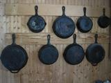 Cast iron pans