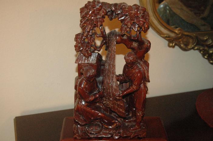 ROSEWOOD CARVING