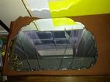 1940's beveled mirror