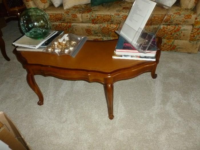 1940's Coffee Table with drop leaves