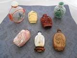 mini carved scent bottles