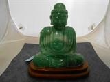aventaurine siddhartha buddah carved stone figurine