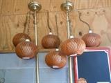 mid century modern globe ball floor lamp