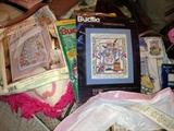 Many needlepoint kits