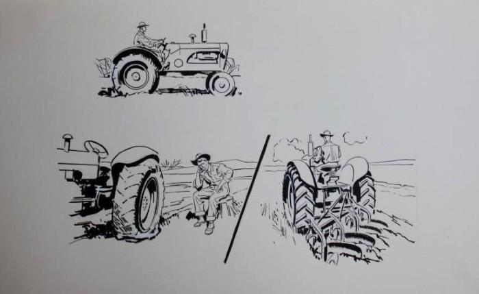 J. Fred Harley Original Sketches: Original sketches by J. Fred Harley.
Condition: Good