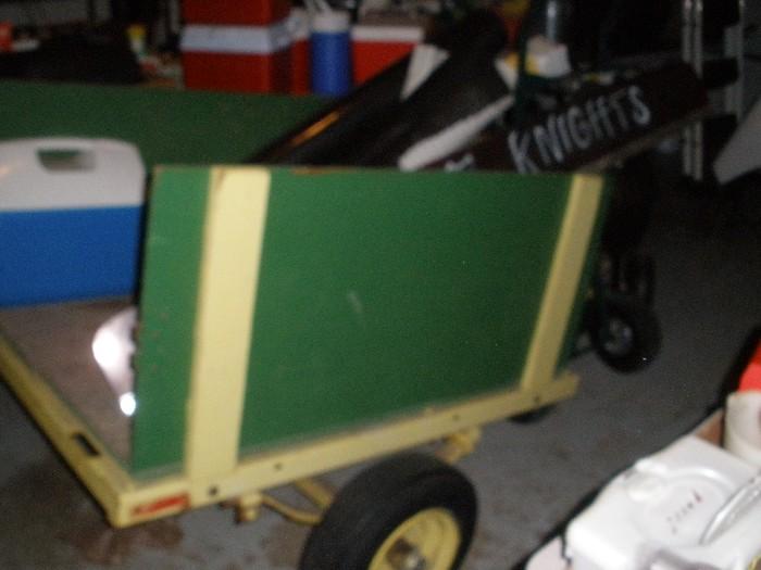 lawn tractor cart