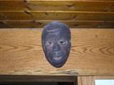 Part of the African mask collection