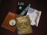 A sampling from the extensive collection of Sotheby's, Christie's and Leslie Hindman auction catalogs.