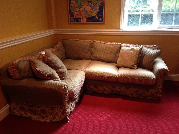 Sectional (6ftx8ft): $250 or best offer.
