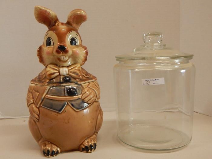#vintage#japan#rabbit#bunny#cookie#jar