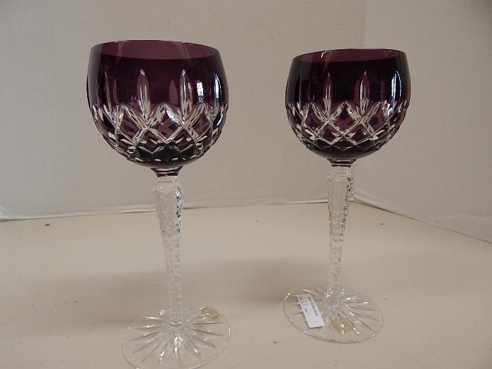 #crystal#bavarian#wine#goblet#glass#amethyst