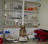 glassware, food processor, baking dishes, gadgets