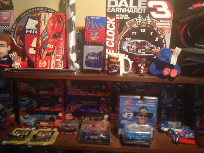 Unbelievable collection of NASCAR items