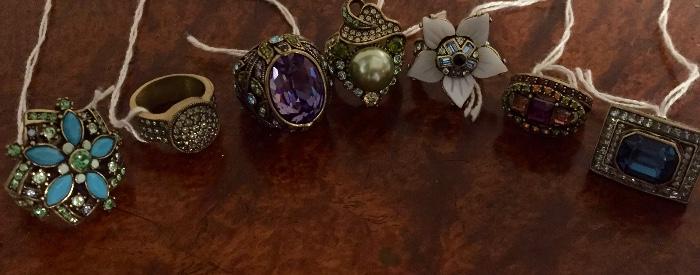 Gorgeous selection of Heidi Daus rings!!