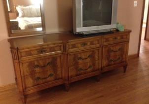Dresser is part of a set but will sell separately