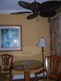 Ceiling fans included!