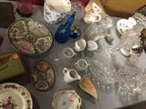 High Bidder Choice! Crystal, Plates and Decorative Items
