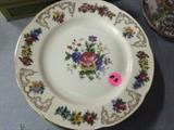 Floral Decorative Plate