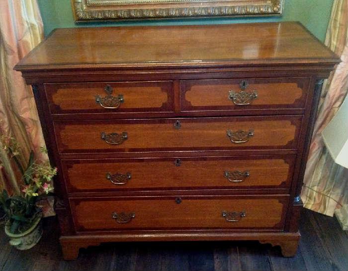 1180 - Five Drawer Chest, 40IN T, 46IN W, 21IN D