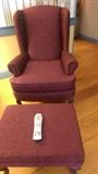 Wing Chair and Ottoman