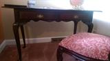 Mahogany desk and Chair