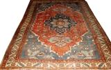 Lot#3005, SERAPI PERSIAN RUG, LATE 19TH C., 10' 4" X 8' 0"