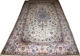 Lot#3007, ISFAHAN PERSIAN RUG WITH VERY FINE SILK FOUNDATION, 10' 6" X 6' 6"