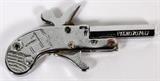 Lot#274, VINTAGE MINIATURE JAPANESE PINFIRE CAP PISTOL/Silver plated pinfire cap pistol.