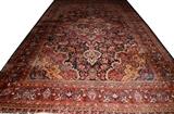 Lot#3006,PERSIAN SAROUK HAND WOVEN WOOL CARPET, 10' 5" X 17'