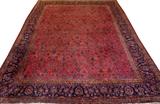 Lot#3033, PERSIAN SAROUK WOOL HAND WOVEN CARPET, W 10' 6", L 13' 9"Red ground; overall spray design; c. 1920-1940.