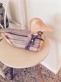 wooden duck
