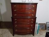 Dixie Furniture Company Chest on Chest - 6 Drawers