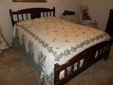 Double Bed - Box Springs & Mattress & All Bedding