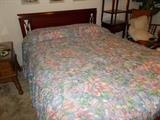 Dixie Furniture Company Double Bed - Box Springs & Mattress - All Bedding