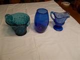 Blue Glassware