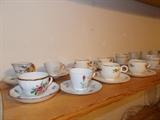Part of Demitasse Cups/Saucers Collection - 20+
