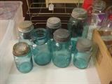 ANTIQUE MASON JARS