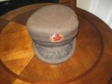 GERMAN CAP WITH RUSSIAN EMBLEM