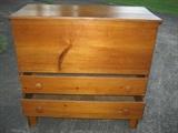 ANTIQUE SUGAR CHEST LARGE.