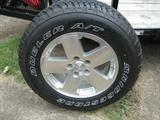 JEEP WRANGLER SPARE TIRE