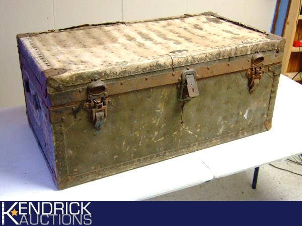 Turn of The Century Steamer Trunk
