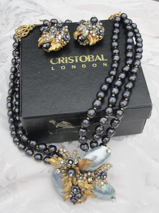 Stanley Hagler Vintage Jewelry, purchased at Cristobal's London