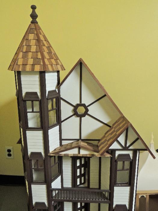 One from selection of dollhouses.